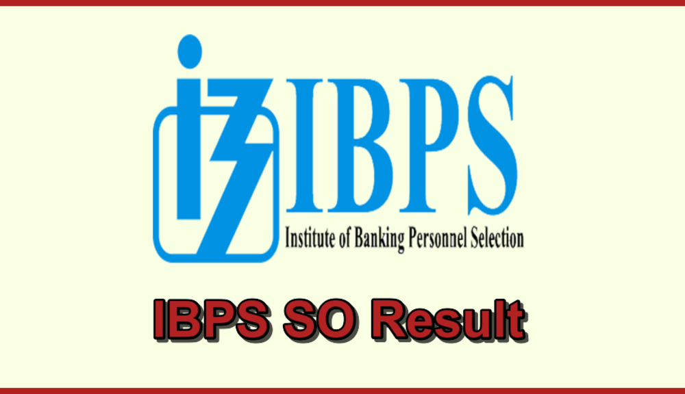 Ibps so 13th final result 2024 download ibps in