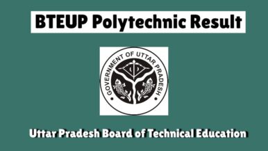 BTEUP Result 2026 Odd Semester Exam @bteup.ac.in