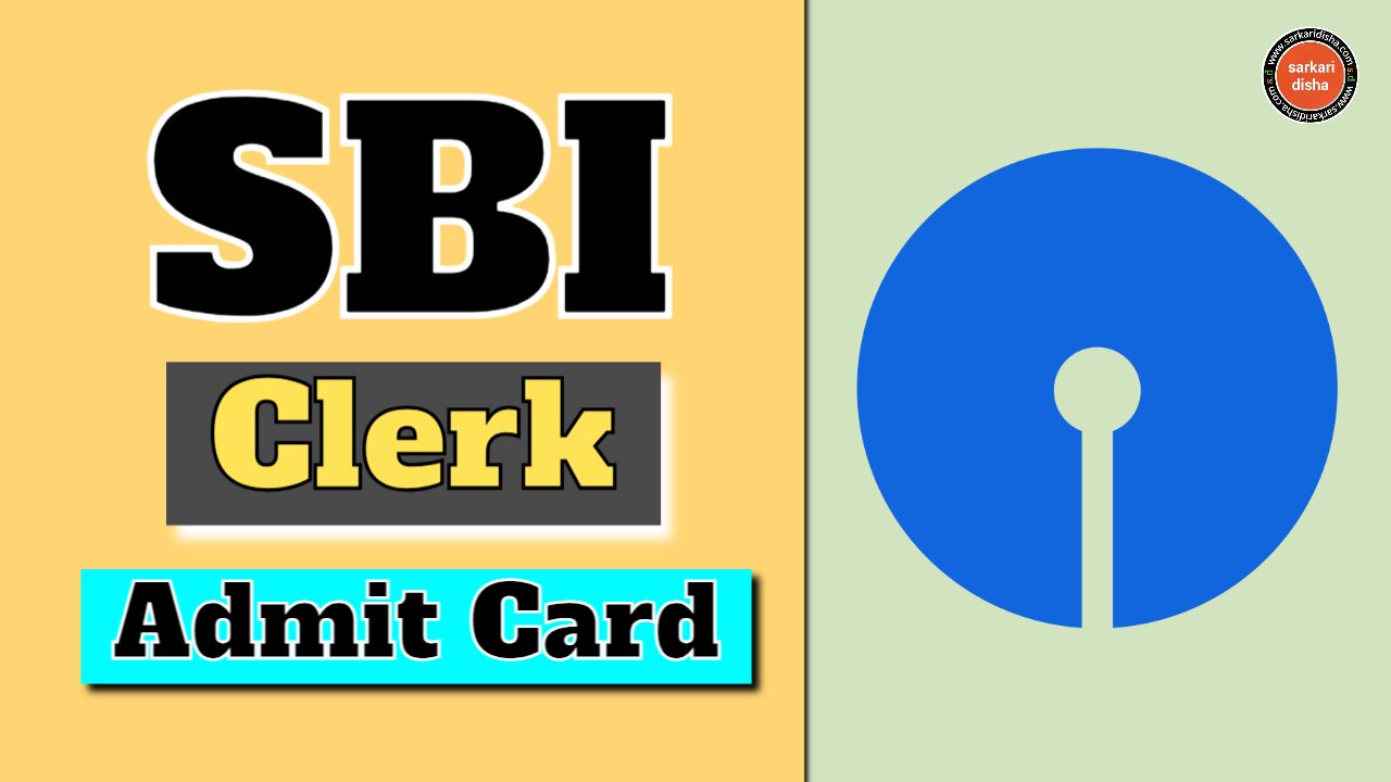 sbi clerk pre admit card 2025